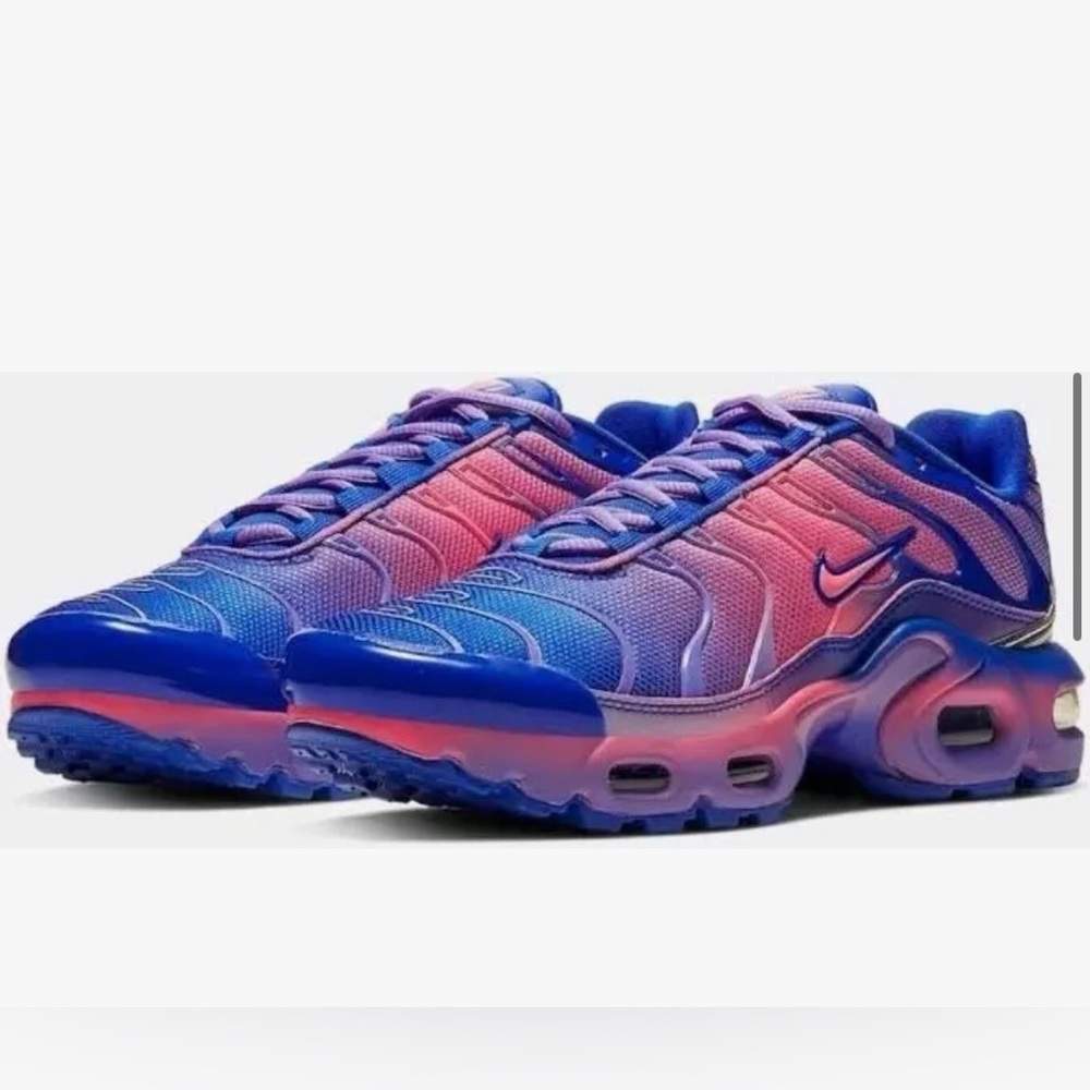 Nike Air Max  Blue and Pink Gradient Youth Sneakers
